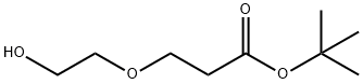 3-(2-羟基乙氧基)丙酸叔丁酯, 671802-00-9, 结构式