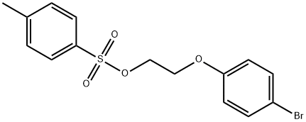 2-(4-broMophenoxy)ethyl 4-Methylbenzenesulfonate 化学構造式