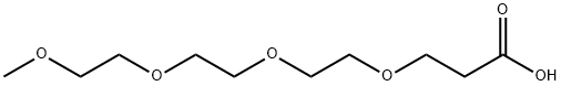 M-DPEG®₄-ACID 化学構造式