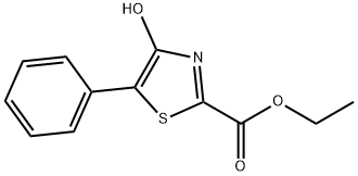 Ethyl 4-hydroxy-5-phenylthiazole-2-carboxylate Structure