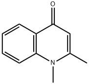 1,2-二甲基喹啉-4(1H)-酮 结构式