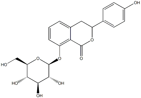 Hydrangel 8-O-glucoside Structure