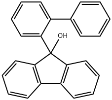 9-(2-联苯基)-9-芴醇, 67665-44-5, 结构式