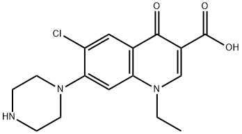 诺氟沙星EP杂质F 结构式