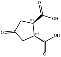 (1R,2R)-4-环戊酮-1,2-二甲酸,67885-97-6,结构式