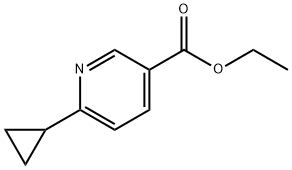 ethyl 6-cyclopropylnicotinate Structure