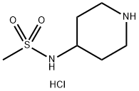 N-(Piperidin-4-yl)MethanesulfonaMide hydrochloride Struktur