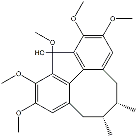 schisanhenol Struktur