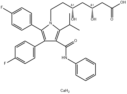 693793-53-2 アトルバスタチン関連化合物C (DIFLUORO IMPURITY, OR CALCIUM (3R,5R)-7-[2,3-BIS(4-FLUOROPHENYL)-5-ISOPROPYL-4-(PHENYLCARBAMOYL)-1H-PYRROL-1-YL]-3,5-DIHYDROXYHEPTANOATE (1:2))