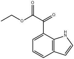 2-(1H-吲哚-7-基)-2-氧代乙酸乙酯,693810-69-4,结构式