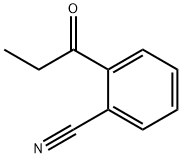 2-(1-氧代丙基)苯腈, 6955-26-6, 结构式
