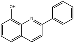 2-PHENYL-8-HYDROXYQUINOLINE Struktur