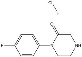 697305-48-9 1-(4-フルオロフェニル)ピペラジン-2-オン塩酸塩