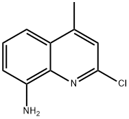 2-Chloro-4-Methylquinolin-8-aMine 化学構造式