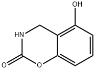 5-Hydroxy-3,4-dihydro-2H-benzo[e][1,3]oxazin-2-one 化学構造式