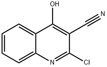 2-Chloro-4-hydroxyquinoline-3-carbonitrile Struktur