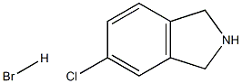 5-Chloroisoindoline hydrobroMide 化学構造式