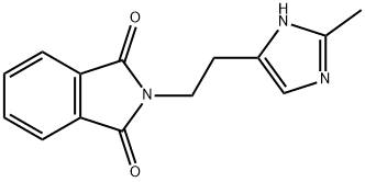 2-(2-(2-甲基-1H-咪唑-5-基)乙基)异吲哚-1,3-二酮,701899-63-0,结构式