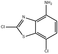 4-Benzothiazolamine,2,7-dichloro-(9CI)|2,7-二氯苯并[D]4-氨基噻唑