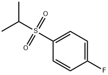 1-氟-4-(丙烷-2-磺酰基)苯, 70399-09-6, 结构式