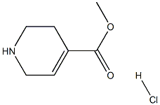Methyl 1,2,3,6-Tetrahydropyridine-4-carboxylate Hydrochloride Struktur