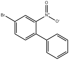 4'-Bromo-2-nitro-biphenyl Struktur