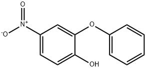 4-硝基-2-苯氧基苯酚, 70995-08-3, 结构式