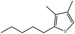 3,4-DiMethyl-2-pentylfuran Structure