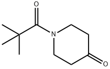 1-tert-butyl-carbonyl-4-piperidone Struktur