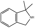 1,1-ジメチル-2,3-ジヒドロ-1H-イソインドール 化学構造式