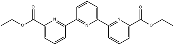 [2,2':6',2''-联吡啶]-6,6''-二羧酸二乙酯 结构式