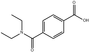 4-(DiethylcarbaMoyl)benzoic acid Structure
