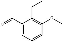 2-Ethyl-3-Methoxybenzaldehyde Struktur