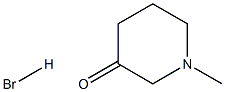 1-Methylpiperidin-3-one hydrobroMide Structure