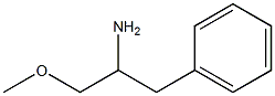 1-Methoxy-3-phenylpropan-2-aMine Structure