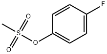 4-Fluorophenyl Methanesulfonate Struktur