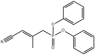 P-[(2E)-3-시아노-2-메틸-2-프로펜-1-일]포스폰산디페닐에스테르