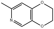 7-甲基-2,3-二氢-[1,4]二氧杂芑并[2,3-C]吡啶, 724791-41-7, 结构式