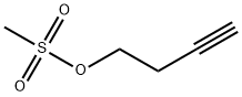 3-Butynyl Methanesulfonate 化学構造式