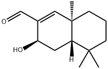 3,4,4aα,5,6,7,8,8a-オクタヒドロ-3α-ヒドロキシ-5,5,8aβ-トリメチル-2-ナフタレンカルボアルデヒド