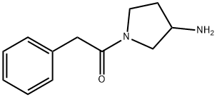 2-苯基-N-(吡咯烷-3-基)乙酰胺, 727720-00-5, 结构式