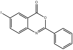 6-Iodo-2-phenyl-4H-benzo[d][1,3]oxazin-4-one Struktur
