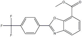 Methyl 2-(4-trifluoroMethylphenyl)benzooxazole-7-carboxylate|