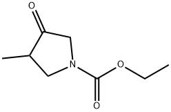 Ethyl 3-Methyl-4-oxopyrrolidine-1-carboxylate Structure