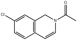 1-(7-氯异喹啉-2(1H)-基)乙-1-酮, 73261-82-2, 结构式