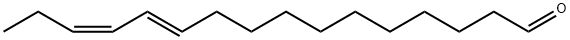 (11E,13Z)-Hexadecadienal Structure