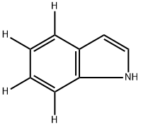 1H-Indole-4,5,6,7-d4 Struktur
