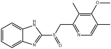2-[[(4-Methoxy-3,5-dimethyl-2-pyridinyl)methyl]sulfinyl]-1H-benzimidazole|2-[[(4-甲氧基-3,5-二甲基-2-吡啶基)甲基]亚磺酰基]-1H-苯并咪唑
