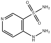 4-肼基吡啶-3-磺酰胺 结构式