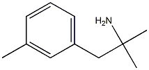 2-甲基-1-(M-甲苯基)丙-2-胺 结构式